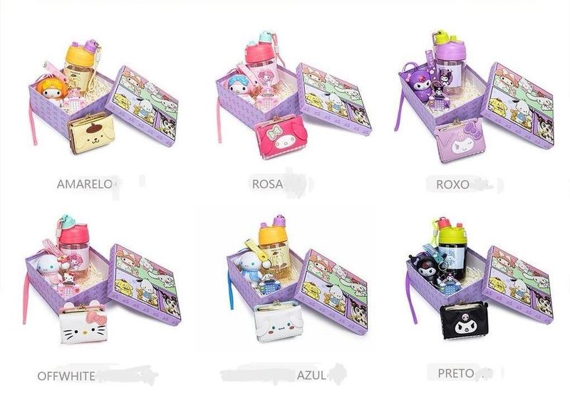 Kit Sanrio Presente Hello Kitty Kuromi My Melody Cinnamoroll